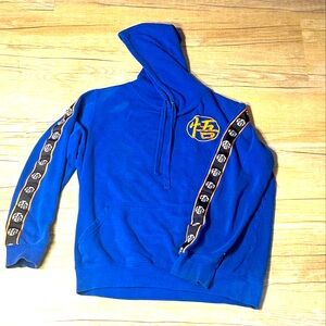 Dragon BallZ Orange & Blue Pull Over Hoodie from Season 18/2018 GC RARE Size